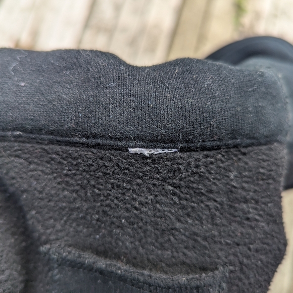 Lululemon Mens Full zip-up hoodie Black Heavy vented jacket size L or M - Picture 3 of 14